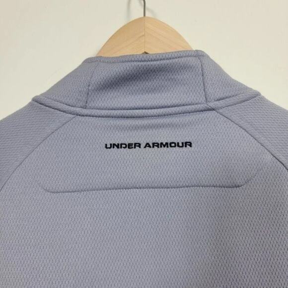 Under Armour Lightweight Full Zip Jacket Gray Men Size L Training Athletic - Picture 7 of 13